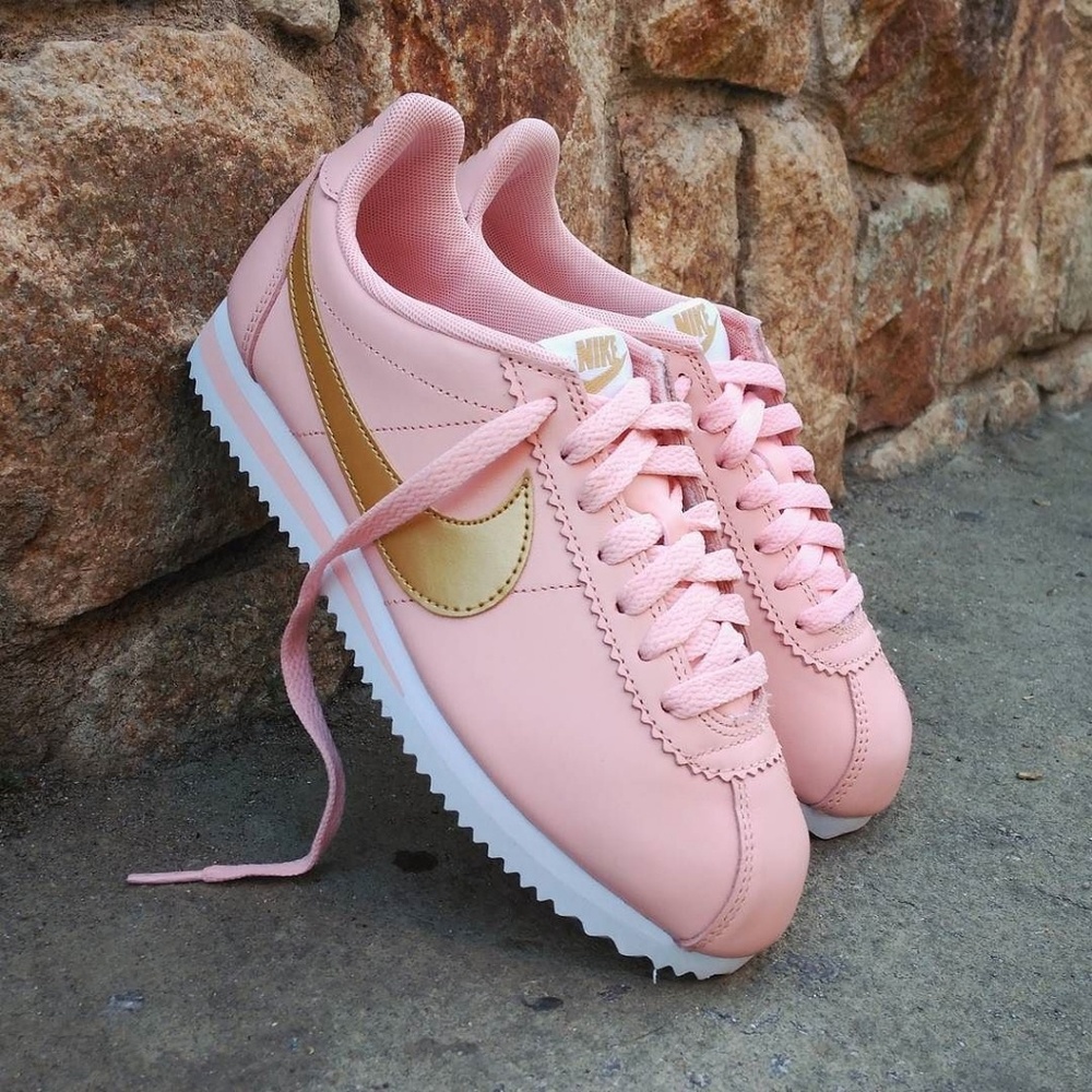 Pink Nike Cortez